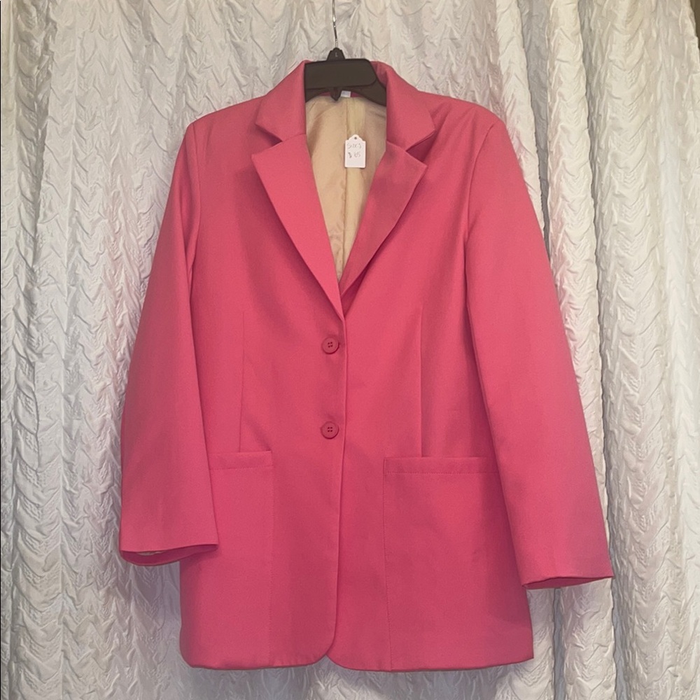 Women's Pink Blazer